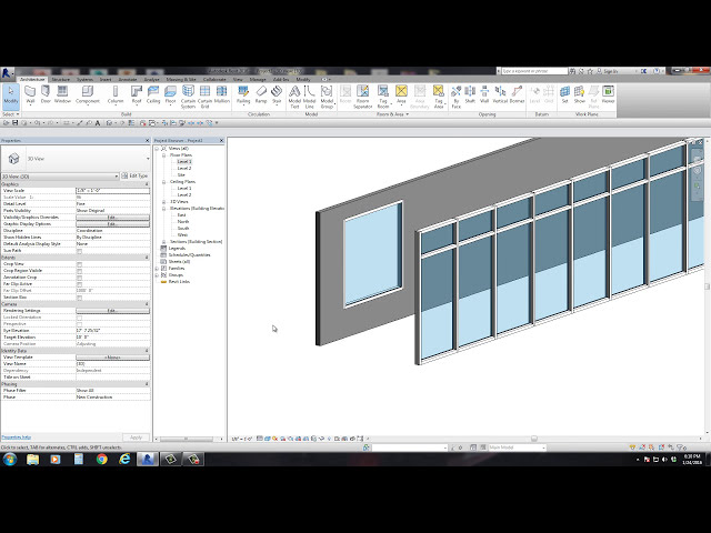 فیلم آموزشی: Revit Window Mullion با زیرنویس فارسی