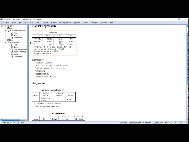 فیلم آموزشی: SPSS (R Essentials) - رگرسیون قوی با زیرنویس فارسی