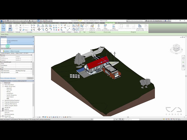 فیلم آموزشی: Revit tutorial EN - پنجره ویژگی های درس 5.1. اصول عملکرد. [CADACH.PL]