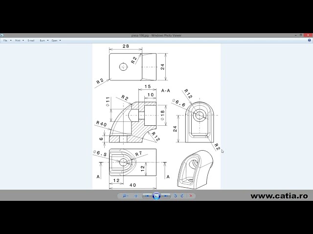 فیلم آموزشی: نحوه ایجاد یک قطعه مکانیکی با استفاده از مسابقه CATIA Part Design 108 Modelmania 2022 فاز 1