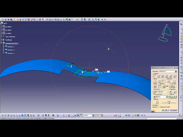 فیلم آموزشی: Catia V5 | Catia V6: Freestyle Blend Surface با زیرنویس فارسی