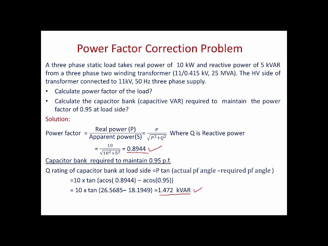 فیلم آموزشی: تصحیح ضریب توان - نمایش MATLAB/SIMULINK