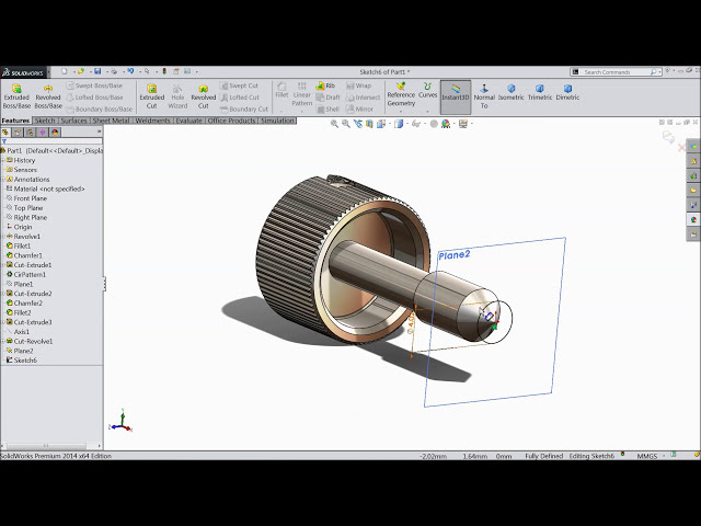 فیلم آموزشی: آموزش Solidworks | طرح پیچ مبلمان M5 در Solidworks با زیرنویس فارسی