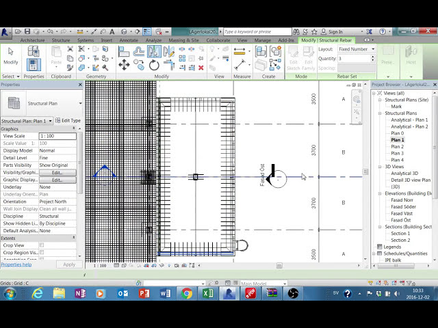 فیلم آموزشی: ساختار Revit تقویت تیر لبه با زیرنویس فارسی