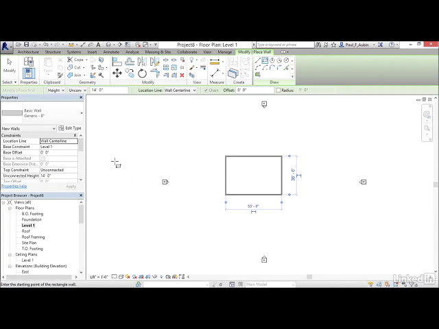 فیلم آموزشی: 8) ایجاد یک پروژه جدید از یک الگو (REVIT 2017) با زیرنویس فارسی