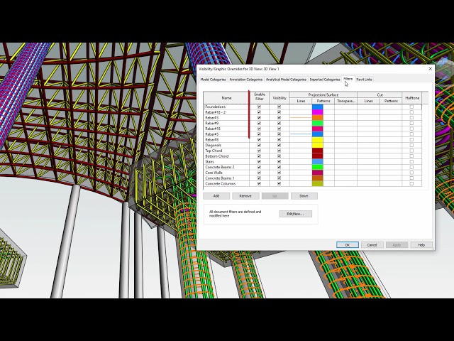 فیلم آموزشی: Revit 2021: فیلترهای View را در View فعال کنید