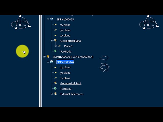 فیلم آموزشی: CATIA V6 - ماسک های درختی - پیوندهای متنی