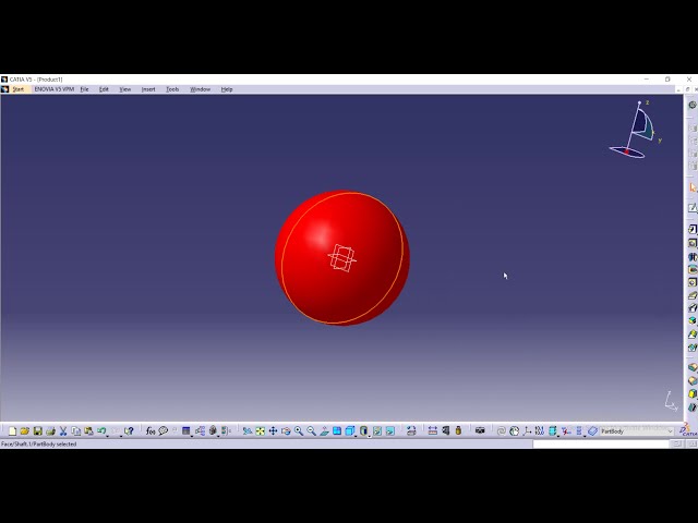 فیلم آموزشی: آموزش CATIA V5 - آموزش ساخت یک کره (توپ) در Catia v5