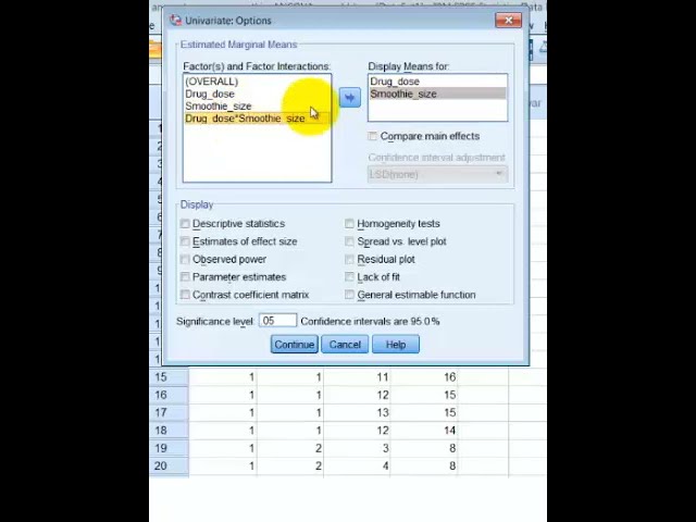 فیلم آموزشی: ANCOVA در SPSS (مطالعه ANOVA فاکتوریل دو طرفه موش) با زیرنویس فارسی