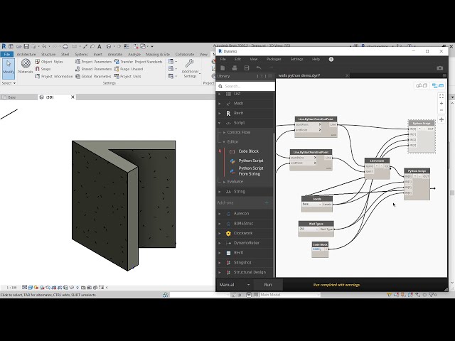 فیلم آموزشی: آموزش: ایجاد عناصر Revit با پایتون. برای ایجاد دیوار با Dynamo به Revit API دسترسی پیدا کنید. با زیرنویس فارسی