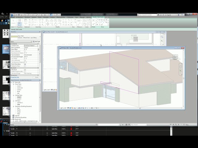 فیلم آموزشی: عناصر Revit را در بالای صفحه برش در پلان سقف منعکس شده ویرایش کنید با زیرنویس فارسی