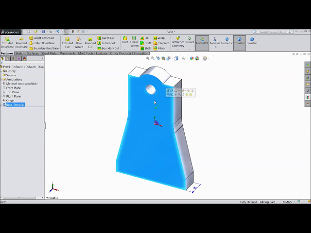 فیلم آموزشی: آموزش سالیدورکس | Sketch Radial Engine در SolidWorks