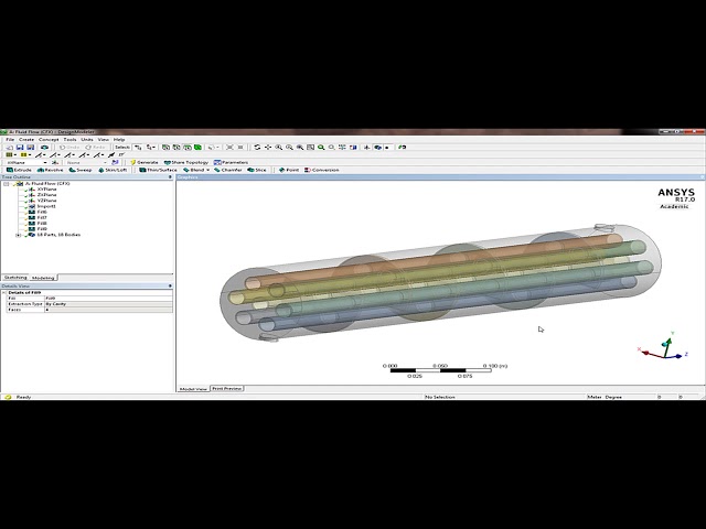 فیلم آموزشی: گزینه Fill در میز کار Ansys - برای پر کردن قسمت توخالی برای تجزیه و تحلیل cfd استفاده می شود