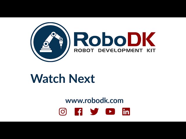 فیلم آموزشی: توزیع مایعات با ربات کاوازاکی و سالیدورکس - پلاگین RoboDK با زیرنویس فارسی