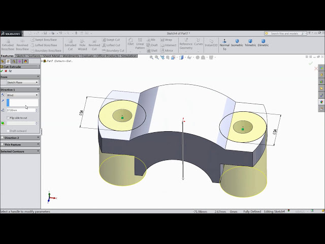 فیلم آموزشی: آموزش Solidworks | بلوک پلامر با زیرنویس فارسی