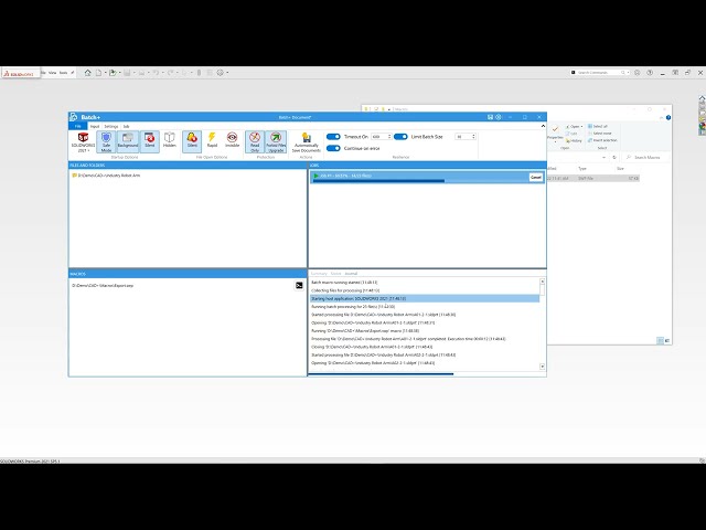 فیلم آموزشی: صادرات دسته ای فایل های SOLIDWORKS با نام گذاری انعطاف پذیر با زیرنویس فارسی