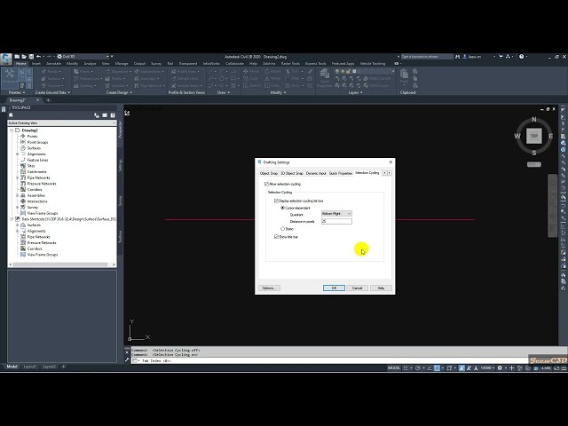 فیلم آموزشی: اشیاء همپوشانی را در Civil 3D و AutoCAD انتخاب کنید با زیرنویس فارسی