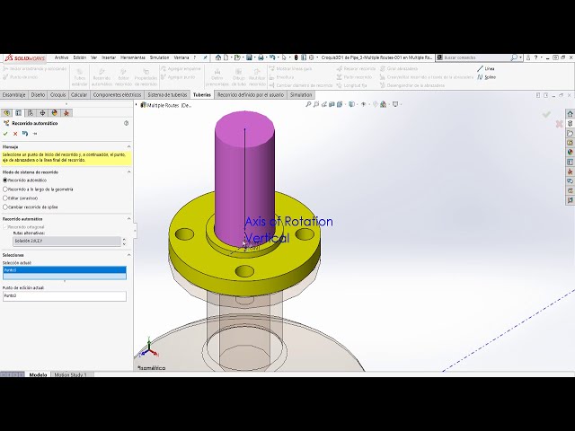 فیلم آموزشی: SOLIDWORKS Tutorial Routing \ با زیرنویس فارسی