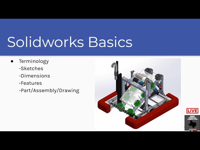 فیلم آموزشی: FIRST Robotics Competition - SolidWorks CAD قسمت 1 با زیرنویس فارسی