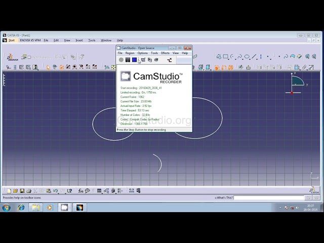 فیلم آموزشی: محدودیت هندسی مماس در اسکچر CATIA