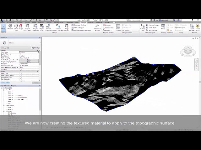 فیلم آموزشی: Ge-Terrain for Revit: مواد بافت دار را به سطح توپوگرافی اضافه کنید