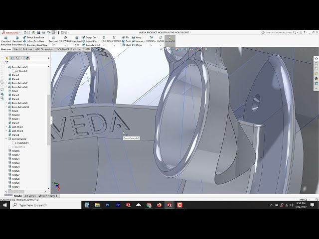 فیلم آموزشی: Emboss یا Deboss Logo یا بافت از Any Image به Solidworks Model با زیرنویس فارسی