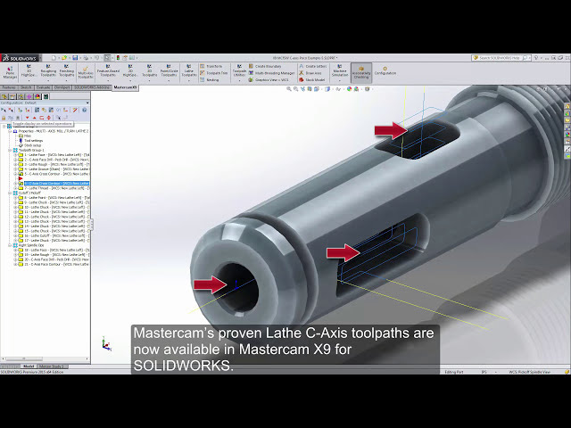 فیلم آموزشی: Mastercam را برای SOLIDWORKS ادغام کنید با زیرنویس فارسی