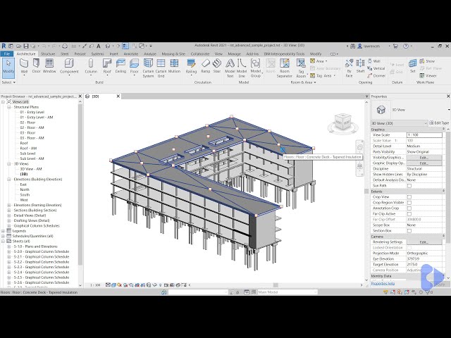 فیلم آموزشی: Revit 2021 Tutorial - Structural Data Extraction با زیرنویس فارسی