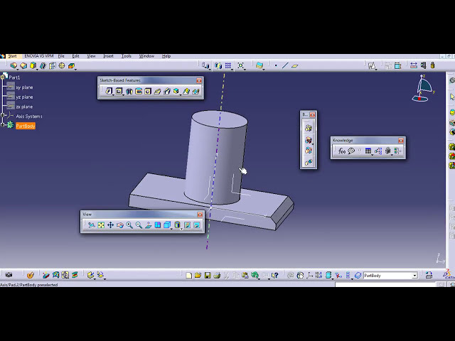 فیلم آموزشی: نماهای استاندارد در CATIA V5 با زیرنویس فارسی