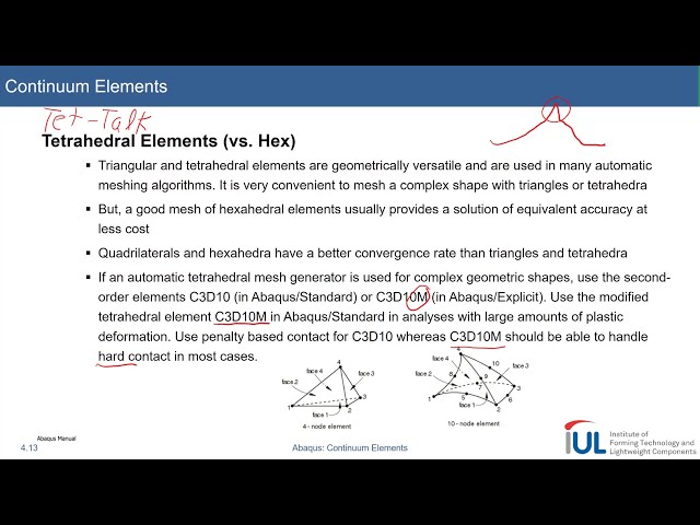 فیلم آموزشی: آموزش Abaqus: Continuum Elements #4 عناصر حالت ترکیبی و ناسازگار با زیرنویس فارسی