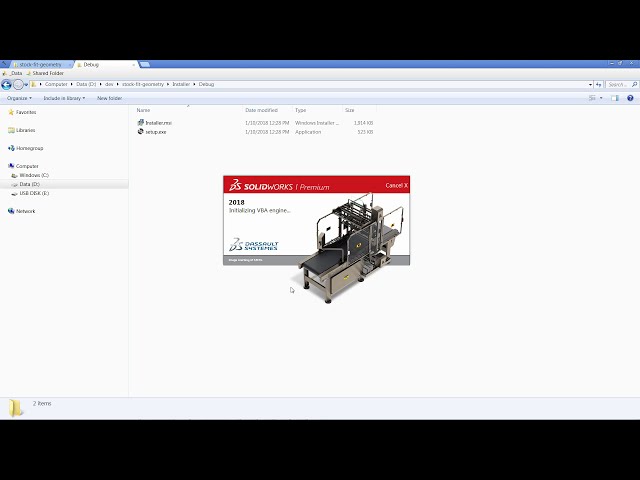 فیلم آموزشی: ایجاد نصب کننده برای افزونه SOLIDWORKS با Visual Studio Installer (VSI) با زیرنویس فارسی