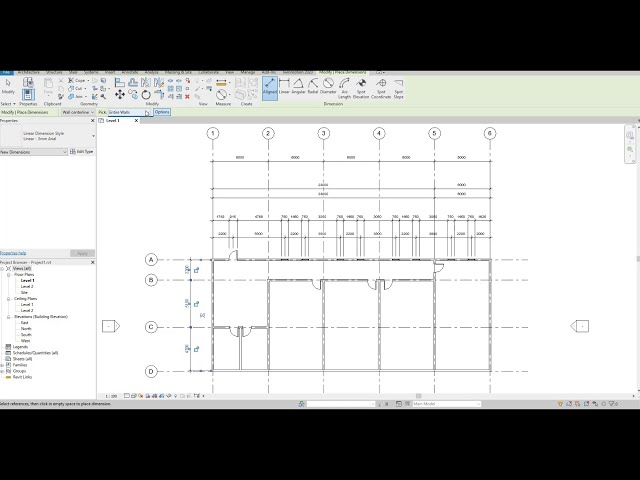 فیلم آموزشی: روشی کارآمد برای افزودن ابعاد در Revit | آموزش Revit | نکات و ترفندها با زیرنویس فارسی