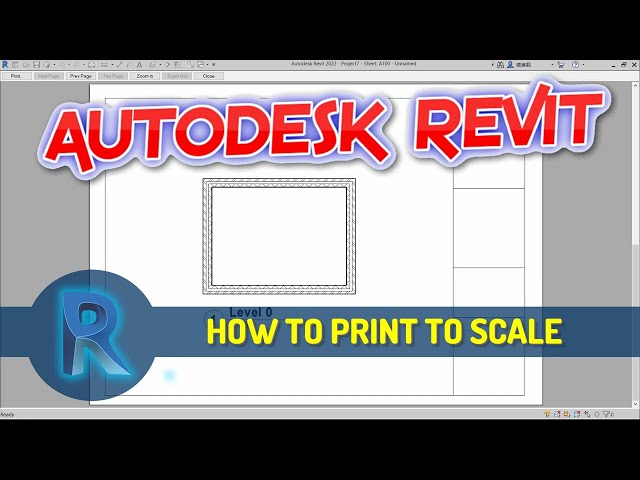 فیلم آموزشی: آموزش Revit How To Print To Scale با زیرنویس فارسی