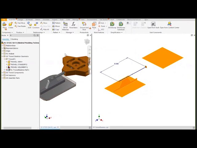 فیلم آموزشی: استفاده از Autodesk Inventor برای مدل سازی اسکلت با زیرنویس فارسی