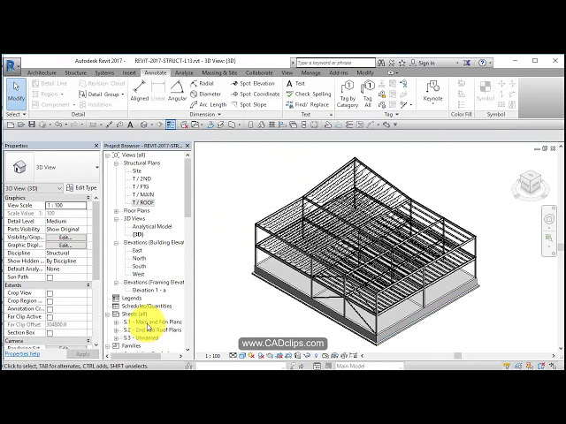 فیلم آموزشی: REVIT Structural PROJECT 13 TAGIING Beams and Beam SYSTEMS با زیرنویس فارسی