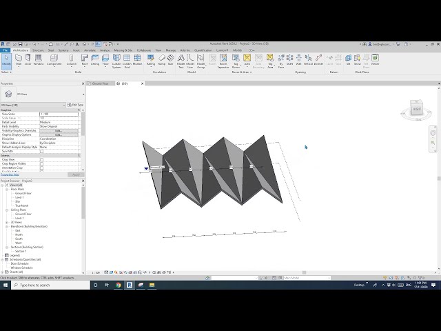 فیلم آموزشی: Revit Everyday (روز 243) - سقف سازه های صفحه تاشو با زیرنویس فارسی