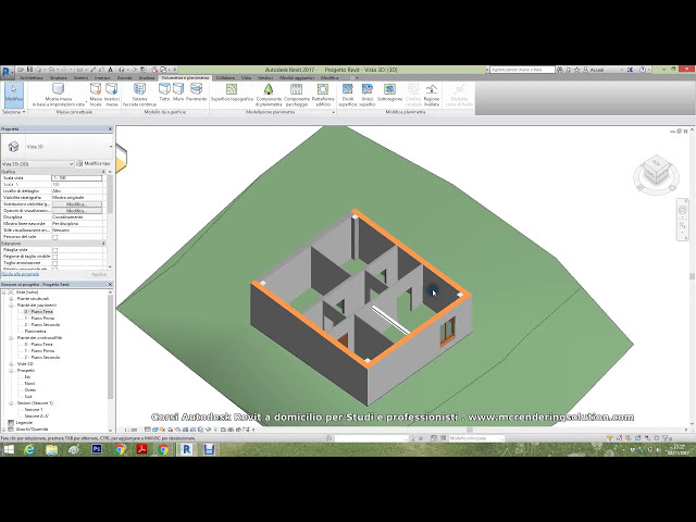 فیلم آموزشی: REVIT #27 - ایجاد یک Toposurface