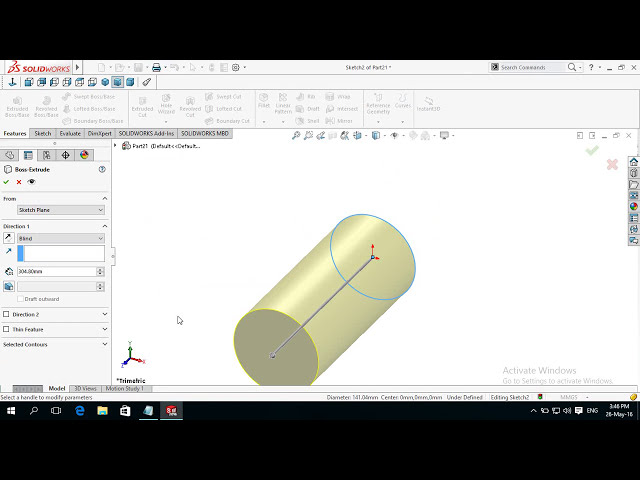 فیلم آموزشی: چگونه در SolidWorks Create Pipe بسازیم