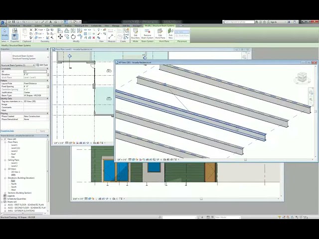 فیلم آموزشی: مدل In Place Mass برای Revit Roof Massing با زیرنویس فارسی