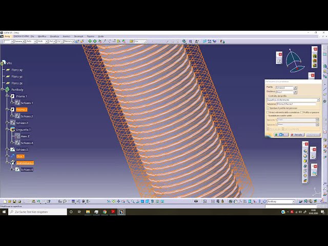 فیلم آموزشی: Catia v5 055: Threaded Screw با زیرنویس فارسی