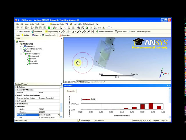 فیلم آموزشی: قسمت 2: آموزش میز کار ANSYS-Fluent برای مشعل گاز با چرخنده هوا با زیرنویس فارسی