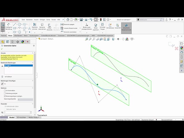 فیلم آموزشی: SOLIDWORKS 2019 - Sketching - Edit Generic Splines با زیرنویس فارسی