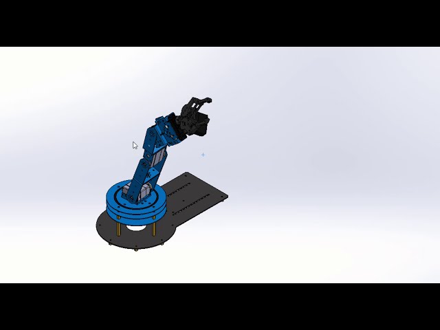 فیلم آموزشی: SOLIDWORKS: وارد کردن مونتاژ IGES یک بازوی رباتیک با زیرنویس فارسی