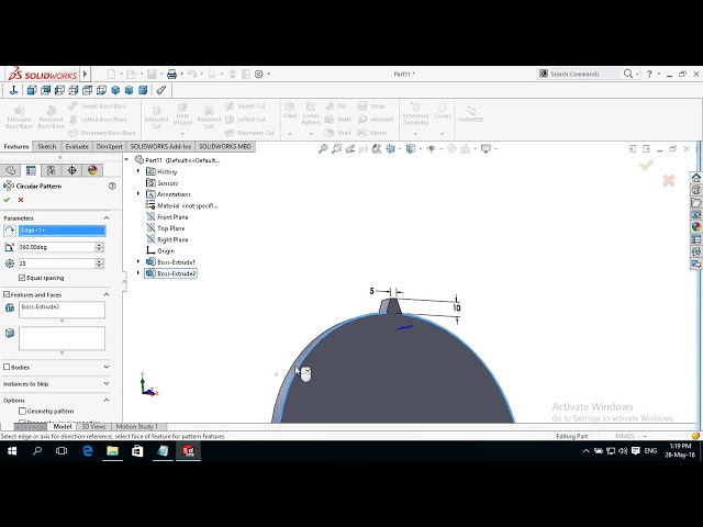 فیلم آموزشی: نحوه ساخت/ایجاد Gears در SolidWorks