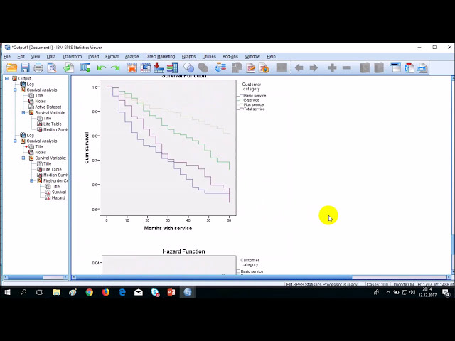 فیلم آموزشی: تجزیه و تحلیل بقا: جداول زندگی - SPSS با زیرنویس فارسی