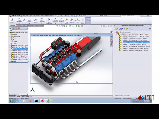 فیلم آموزشی: SOLIDWORKS و Teamcenter ادغام با زیرنویس فارسی