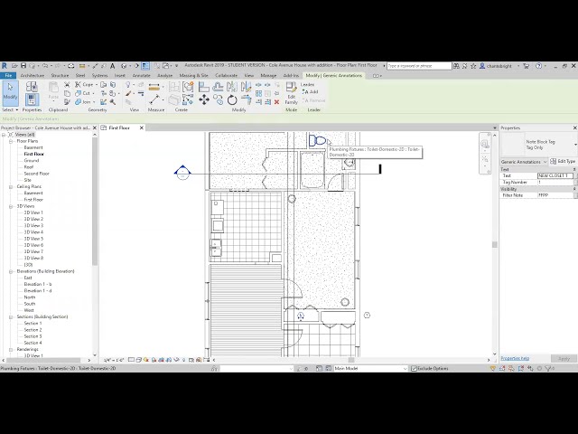 فیلم آموزشی: Revit با استفاده از تگ های عمومی سفارشی با زیرنویس فارسی