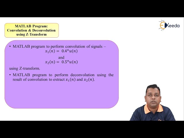 فیلم آموزشی: Convolution و Deconvolution برنامه MATLAB با استفاده از Z Transform - Digital Spectrum با زیرنویس فارسی