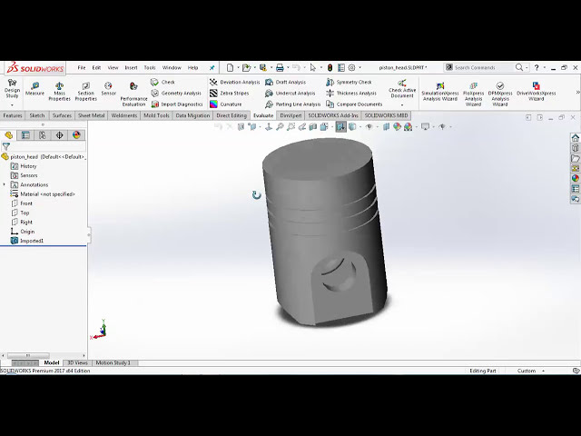 فیلم آموزشی: Solidworks 2018 نحوه محاسبه وزن | چگونه تراکم هندی را تغییر دهیم با زیرنویس فارسی