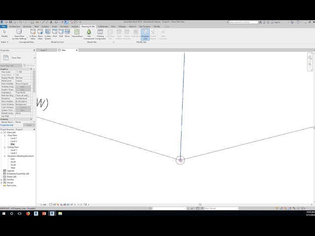 فیلم آموزشی: 5 Revit Property Line بر اساس فاصله و بلبرینگ با زیرنویس فارسی